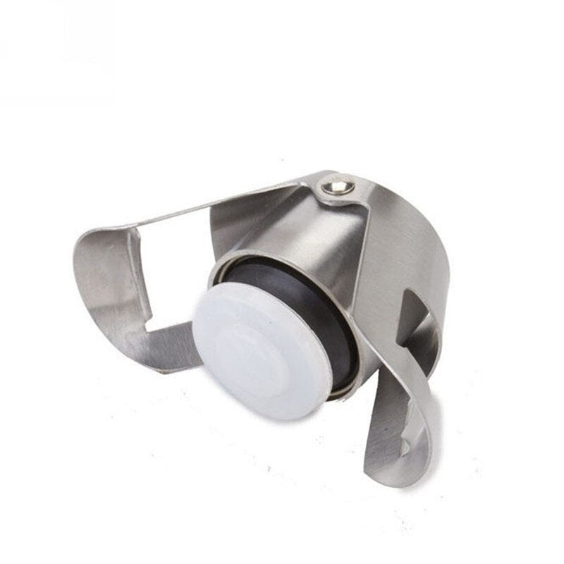 Stainless Steel Wine Bottle Stopper Champagne Stopper Sparkling Wine Bottle Plug Sealer Secondary image