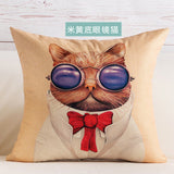 BZ109 Luxury Cushion Cover Pillow Case Home Textiles supplies Lumbar Pillow Mr.cat Pattern decorative throw pillows chair seat