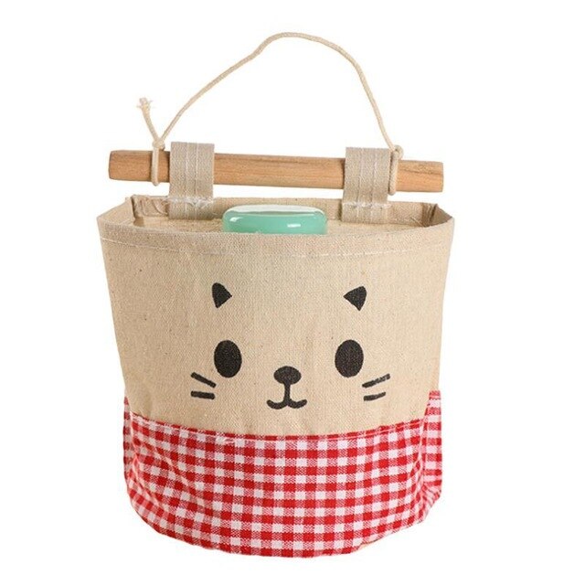 Wall Door Closet Hanging Storage Bag Organizer Wall Mount/Over The Door Magazine Storage Pockets