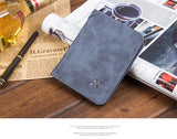 New Vintage High quality PU leather clutch male leather Wholesale ultra-thin fashion casual men's wallet clam