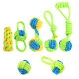 Dog Toy Dog Chews Cotton Rope Knot Ball Grinding Teeth odontoprisis Pet Toys Large small Dogs 7 Style options