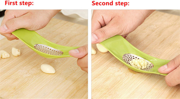New Gadget Kitchen Press Garlic Crusher Chopper Cozinha Cuisine Accesorios Households Slice Cooking Tool