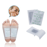 Detox Foot Pad Patch Feet Care Body Massager Bamboo Herbal Plaster Stress Relief Help Sleep Health Care 2pcs/bag