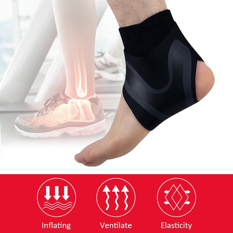 Ankle Support Brace Protector Ankle Splint Bandage Arthritis Pain Relief Guard Foot Splint Sprain Injury Wraps Heel Massager Secondary image