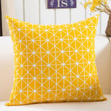 BZ115 Luxury Cushion Cover Pillow Case Home Textiles supplies Lumbar Pillow Lattice stripes decorative throw pillows chair seat