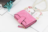 Retro Matte Women Wallet Hasp Zipper Brand Wallets Female Coin Purse PU Leather Lady Money Pouch Bag Candy Color Card Holder