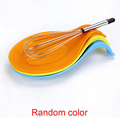 Random Color Multi Mat Kitchen Tools Silicone Mat Insulation Placemat Heat Resistant Put A Spoon