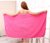 HELLOYOUNG Women Bath Towel Bath Robe Bathrobe Body Spa Bath Bow Wrap Towel Super Absorbent Bath Gown