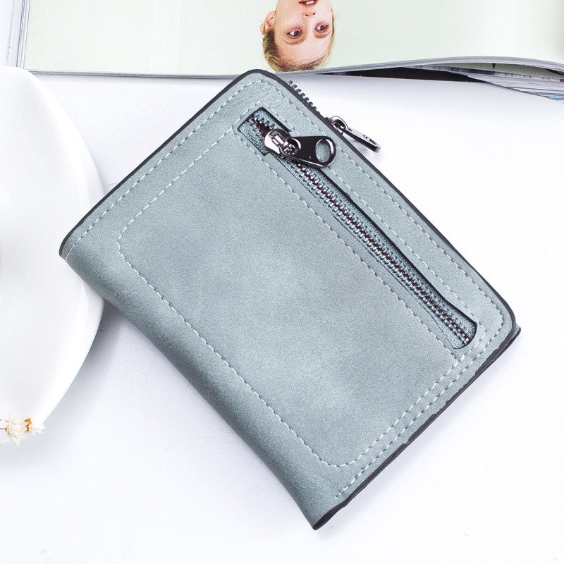 Women's Girls Wallets Credit Card Holder Coin Mini Purse Zipper