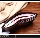 Crocodile pattern men's short wallet leisure wallet High-quality genuine leather Spring and summer new leather wallet