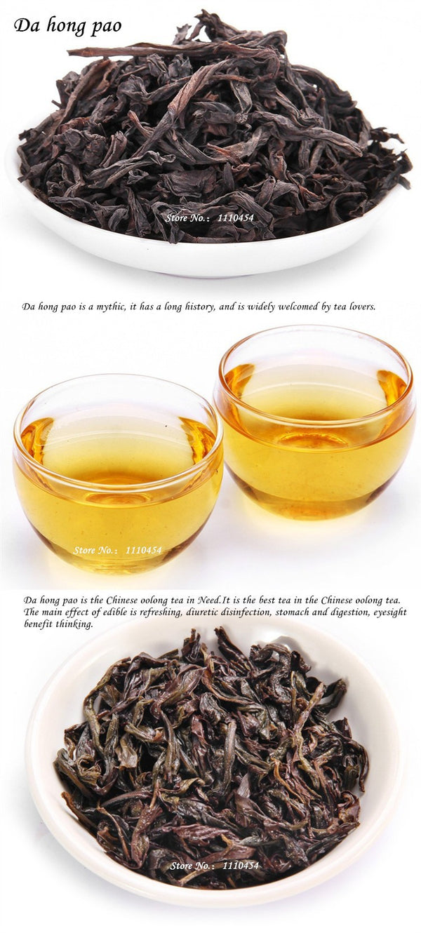 TemuTea 15 Kinds of Chinese famous Tea Milk Oolong Tea Tieguanyin Dahongpao Black Tea Green Tea