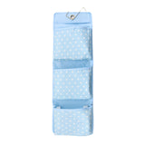 Large Pocket Dot Oxford Cloth Storage Bag Wall Door Hanging Storage Bag Sundries Storage Organizers
