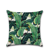 BZ147 Luxury Leaves of rainforest Cushion Cover Pillow Case Home Textiles supplies decorative throw pillows chair seat