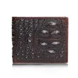Crocodile pattern men's short wallet leisure wallet High-quality genuine leather Spring and summer new leather wallet