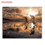 HELLOYOUNG DIY Handpainted Oil Painting Dreams Digital Painting by numbers oil paintings chinese scroll paintings