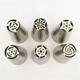 Many Styles Russian Tulip Stainless Steel Icing Piping Nozzles Pastry Decorating Tips Cake Cupcake Decorator