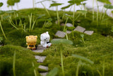 XBJ127 Mini 8pcs Two-color kitten decoration supplies moss micro landscape deco  Garden deco Creative handicrafts