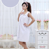 HELLOYOUNG Microfiber Women Sexy Bath Towel Wearable Beach Towel Soft Beach Wrap Skirt Super Absorbent Bath Gown