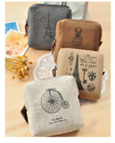 Excellent Quality Vintage Classic Women Man Canvas Coin Purse Zip Wallet Small Mini Bag Case Pouch Holder Retro Money Bags Gift