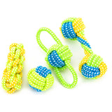 Dog Toy Dog Chews Cotton Rope Knot Ball Grinding Teeth odontoprisis Pet Toys Large small Dogs 7 Style options