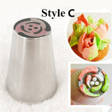 Many Styles Russian Tulip Stainless Steel Icing Piping Nozzles Pastry Decorating Tips Cake Cupcake Decorator