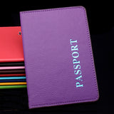 1PCS Travel Passport Holder Card Cover on the Case for Women's Men Adventure porta passaporte pasport paspoort