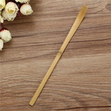HELLOYOUNG 17cm Handmade Bamboo Chashaku Matcha Tea Scoop Retro Japanese Green Tea Ceremony Matcha Scoop Tea Sticks Tool