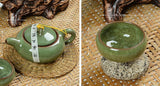 CJ258 High Quality 7 pcs/lot China Dehua Colorful ceramic cup Binglie tea cup Beautiful Environmental protection