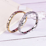 Men's Bracelet Bracelets Energy Germanium Magnetic Tourmaline Bracelet Health Care Jewelry For Women Bracelets Bangles Slimming