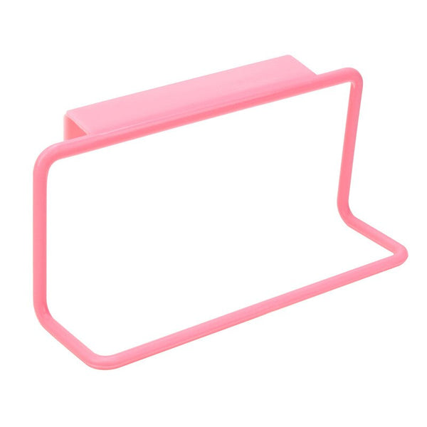 Garbage Bag Hanging Holder Cupboard Door Back Trash Rack Kitchen Cabinets Storage Towel Shelf Holders Storage