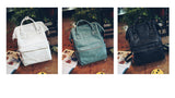 Fashion Women's Leather Backpack Anti Theft Laptop Backpack  Schoolbags For Teenager Girls Mochila Rucksack Women sac a dos