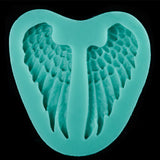 Silicone Cake Mold Birthday Cake Decorating Angel Wings Bakeware Fondant Baking Chocolate Soap Mold