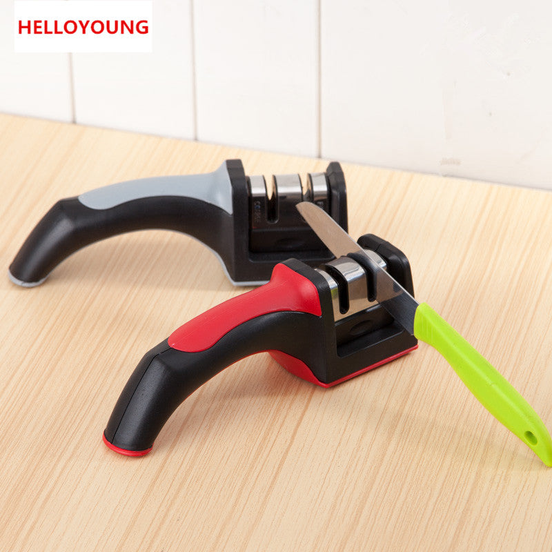 New Two Stages Diamond Ceramic Kitchen Knife Sharpeners Sharpening Stone Sharpener Kitchen Knives Tools Knives Tools