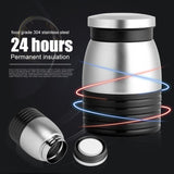 Mini Outdoor Stainless Steel Vacuum Thermal Insulated Travel Mug Bottle Flask Coffee Cup