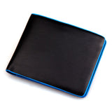 Korean hit color High quality PU leather clutch Short wallet color purse money clamps purse for men