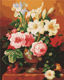 HELLOYOUNG Digital Painting DIY Handpainted Oil Painting Aromatic Flower by numbers oil paintings chinese scroll paintings