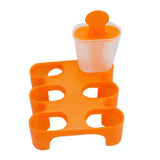 Cooking tools 6 Cell Ice Cream Tools Pop Mold Popsicle molds ice Maker Lolly Mould Tray Pan Kitchen DIY