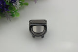 3x3cm Metal Handbag Clasp Turn Lock Buckle Bag Accessories Twist Lock for DIY Bag Purse Hardware Closure New 4 Color