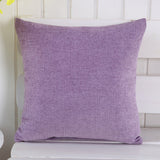 BZ142  Luxury Cushion Cover Pillow Case Home Textiles supplies Lumbar Pillow Lattice Chenille plain pillow chair seat