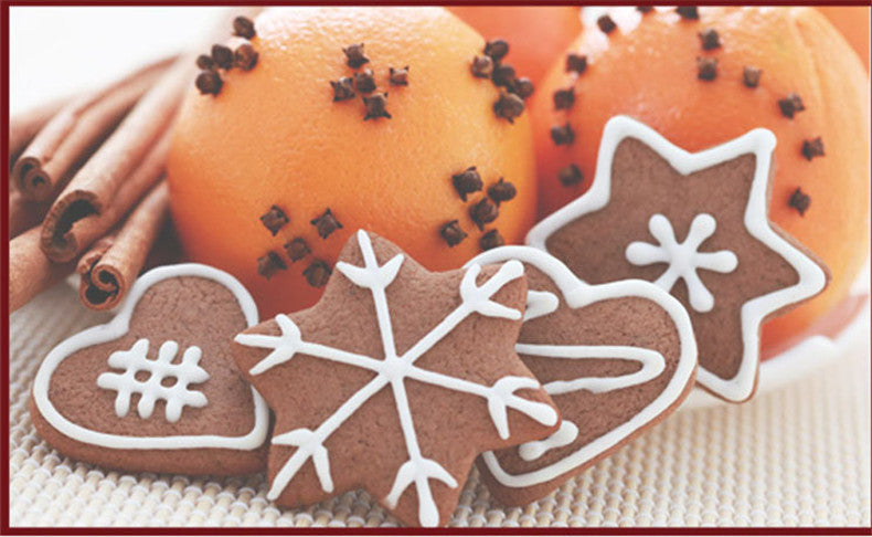 Snowflake Shape 3 pcs/Lot Cookie Cutter Stainless Steel Snow Form Cookie DIY Fondant Chocolate cake Decoration Mould