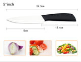 Brand top quality Christmas present Zirconia Ceramic Knife set 3" 4" 5" 6" inch+ Peeler+Covers fruit knife set