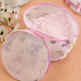 Foldable Women Socks & Hosiery Nylon Laundry Bag Travel Protecting Mesh Bra Lingerie Washing Bag Laundry Bag & Basket