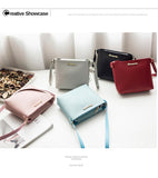 Fashion For Women Solid zipper Shoulder Bag Crossbody Bag Messenger Phone Coin Bag Small korean Style Bolsas Feminina Saco