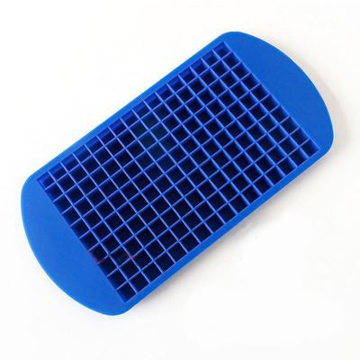 Square 1 pc 160 Holes Ice Mold Silicone 4 Colors Bar Drink Whiskey Sphere 160 grids Ice Mold DIY Ice Cube Tray Make