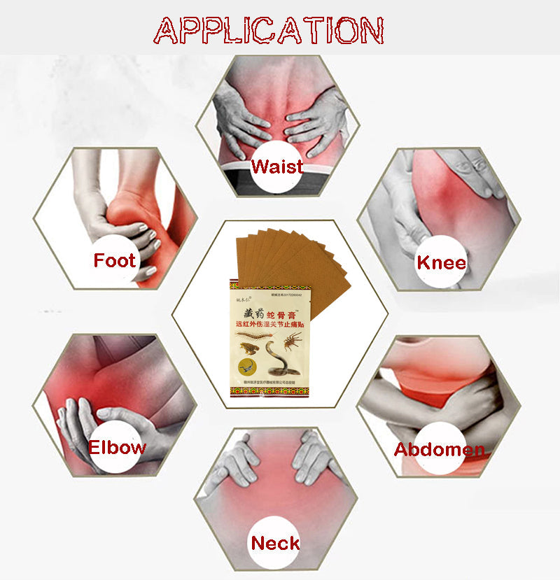 Super promotion Pain relief Tiger Balm Medical plaster plaster of joint pain Back Pain Body Massage 8pcs