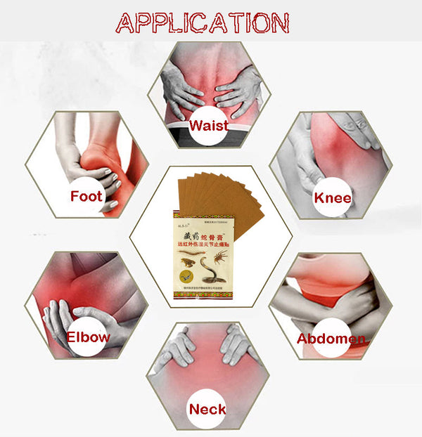 Super promotion Pain relief Tiger Balm Medical plaster plaster of joint pain Back Pain Body Massage 8pcs
