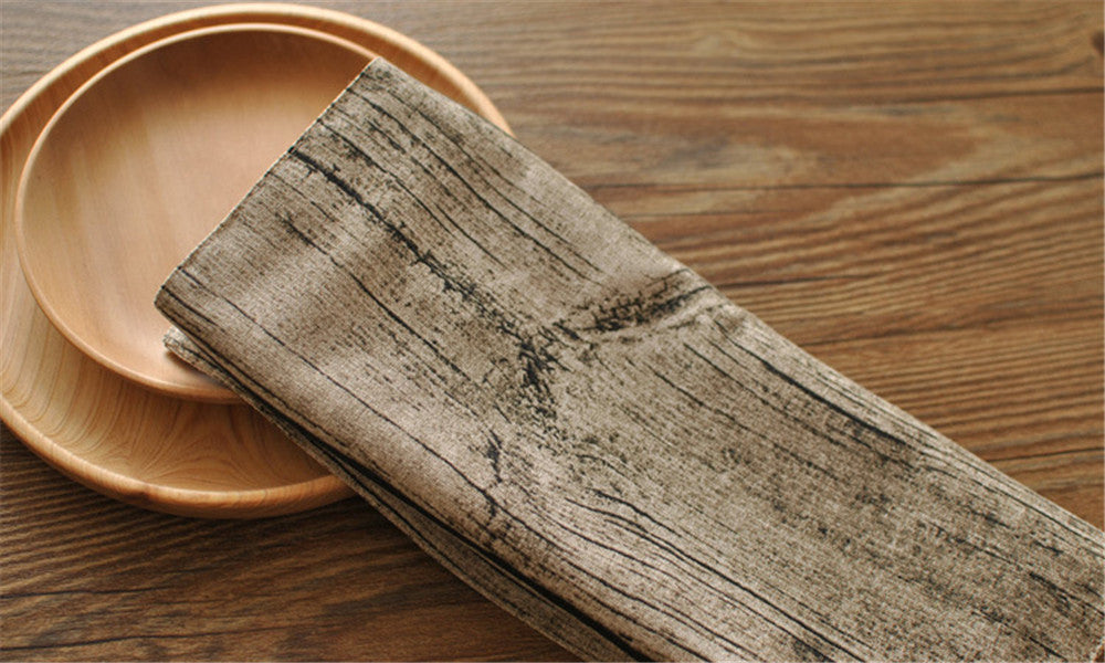 BZ819 Table mats Tableware mats Pads lifelike texture trees photographed background cloth placemat personalized napkins