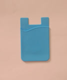 Business Credit Pocket Adhesive Fashion Women Men Cell Phone Card Holder ID Card Holder Slim Case sticker Bus Card