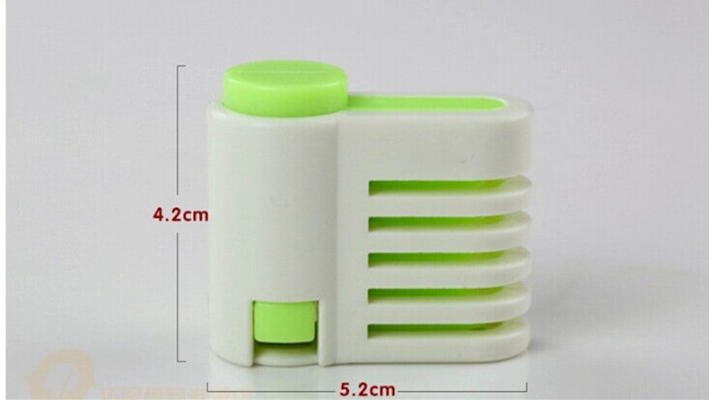 New Food-grade Plastic DIY Cake Bread Cutter Leveler Slicer Cutting Fixator Kitchen Accessoires Tool 5 Layers No Blade