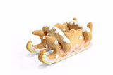 DIY 3D Stainless Steel CHRISTMAS Scenario Cookie Cutter Set,Baking mould,include Snowman, Christmas Tree, Deer And Sled
